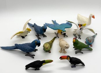 Schleich Germany 2002 Safari Ltd 2005 2006 Miniature Exotic Birds