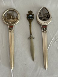 France And SS St. Lawrence Letter Openers