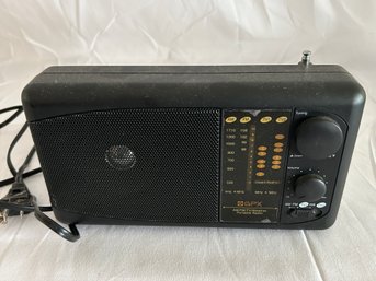Gran Prix MODEL A350 AM/FM/TVWeather Portable Radio