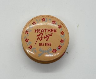 Whitehall Pharmacal Company Heather Rouge Daytime With Puff And Contents Not For Use Decor Only #710