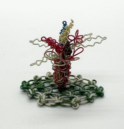 Miniature Wire Art Flowers #712