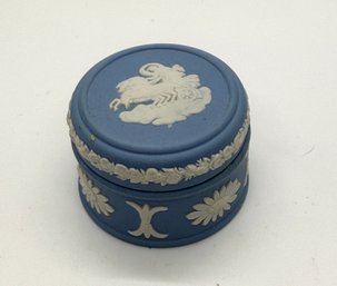 Blue Wedgwood Trinket Box #723