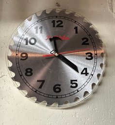 True Value Saw Blade Wall Clock