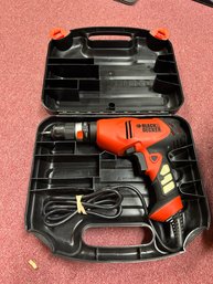 Black & Decker Corded Drill In Case DR220G