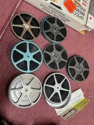 Vintage 8mm Film Canisters (canisters Only)