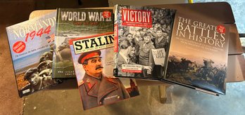 War Military Hardcover Coffee Table Books
