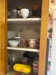 Batter Bowl, Oscar Meyer Trays And All Contents Of Cabinet #3