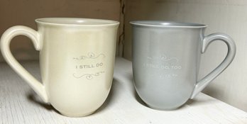Hallmark 'i Still Do' And 'i Still Do Too' Mugs