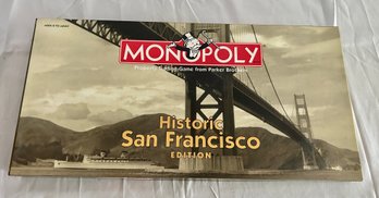 Vintage Historic San Francisco Monopoly Game