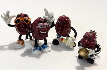 California Raisins Figures One Keychain #694