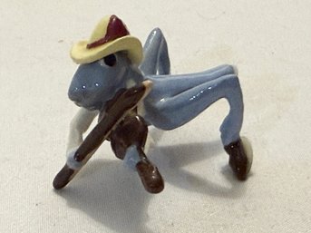 Rare Hagen Renaker Vintage Ceramic Miniature Grasshopper #783