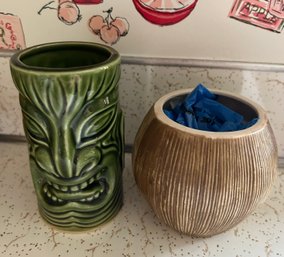 Vintage Tiki Mugs 1973