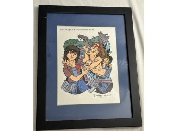 Danny Hellman Illustrations Ted Nugent Vs The Indigo Girls Wed Oct 30 1996