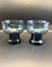 Lenox Clarion Blue Sherbet Dishes