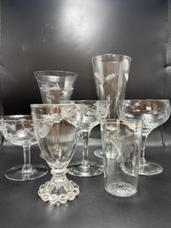 Collection Of Vintage Stemware