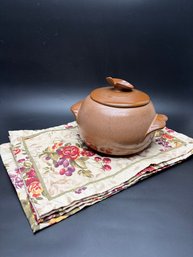 Vintage Frankoma Bean Pot