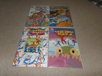 MARVEL. BIG IN JAPAN, FANTASTIC FOUR, IRONMAN. 1THRU 4. N/M