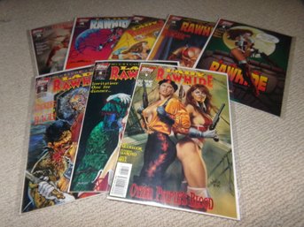 8 LADY RAWHIDE TOPPS COMICS. N/M