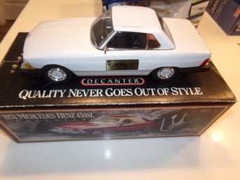 1974 MERCEDES BENZ 450SL BEAM DECANTER. (EMPTY)
