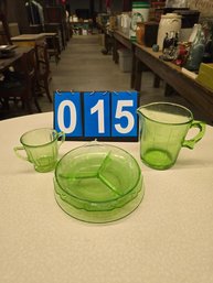 Lot Of Uranium Glass