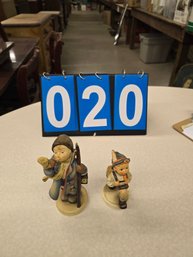 Pair Of Hummel Figurines
