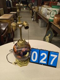 Antique Morcroft Lamp