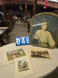 Lot Of Vintage Art Work