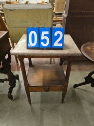 Marble Top Wash Stand