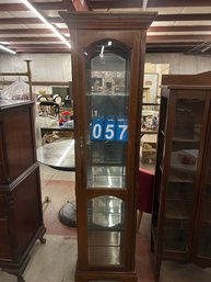 Beveled Glass Curio Cabinet