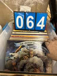 Box Full Of Record Albums