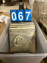 Box Full Of Record Albums