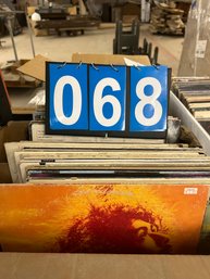 Box Full Of Record Albums