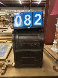 Cast Iron Mail Box
