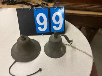 2 Early Brass Bells