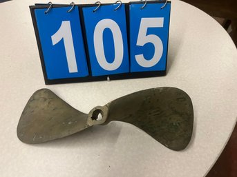 Brass Propeller