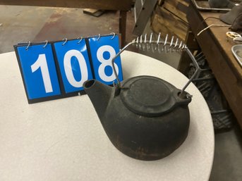 Cast Iron Tea Pot