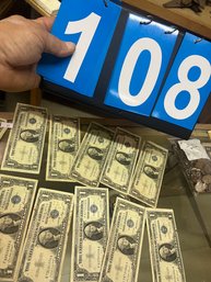Lot Of 10 Assorted $1 Silver Certificates Lot B