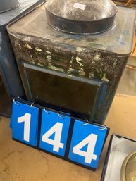 Country Store Tin Tea Box With Round Lid, 1 Of 3