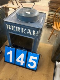 Country Store Tin Tea Box With Round Lid, 2 Of 3