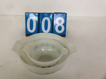 Set Ot Pryex Serving Bowls
