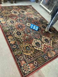 Sonnet Brand Axminster Oriental Styler Rug Machine Made Carpet 6x9, New Zealand Wool, Nice Condition