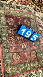 Oriental Style Rug Machine Made Carpet 2x3, Nice Condition