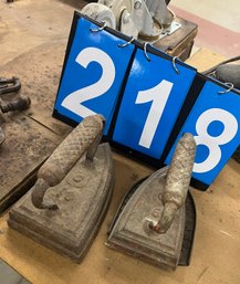 2 Sad Irons And A Sad Forroster Overland Advertising Base