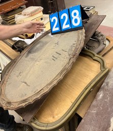Parts From Furniture Restoration Incl Mirrors, Harps, Etc, As Found