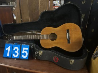 1955 Gibson 6 String Classical Acoustic Guitar Serial No. 552584 With Hardshell Case