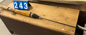 Decorative Wood And Metal Harpoon With Tipping Tip