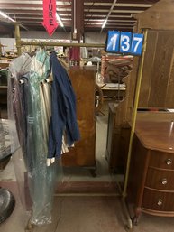 Industrial Pipe Clothing Rack