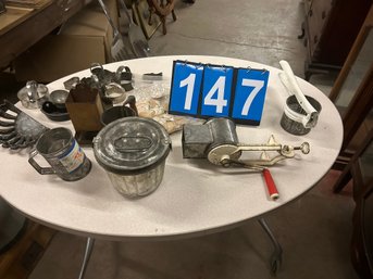 Box Full Of Kitchen Paraphernalia