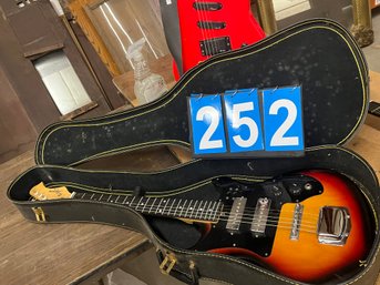 Harmony, Est 1892 Electric Guitar In A Case