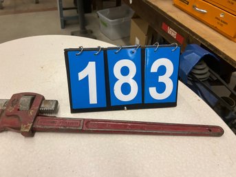 24 In Stillson Pipe Wrench